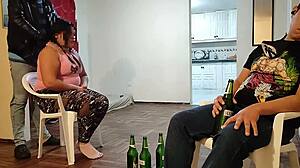 I WENT TO MY FRIEND'S HOUSE FOR THE GAME AND ENDED UP FUCKING HIS WIFE WHILE HE WATCHED