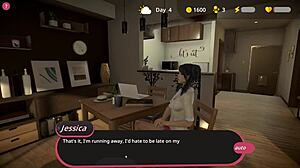 I dive into the orgasm simulator gameplay and greet Jessica in this erotic 3D hentai session