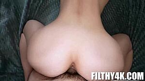 Leo Valentino Tests Camera With Cheerleader Kait In POV Blowjob And Ass Fucking