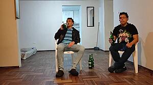 I WENT TO MY FRIEND'S HOUSE FOR THE GAME AND ENDED UP FUCKING HIS WIFE WHILE HE WATCHED