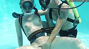 hot blowjob by pool 😎