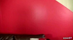 mature wife catches skinny teen babysitter masturbating and joins for ffm threesome