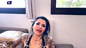 Tattooed Milf Fucked By Naughty Neighbor