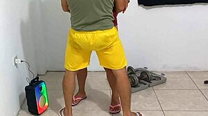 I Fuck My Stepmother Roughly In The Dorm During Her Visit To The Gym