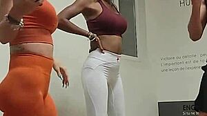 We Seduce The Sports Coach With My Friend