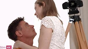 Skinny teen 18+ gets anal after photoshoot