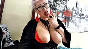 Peter stone explores naked truth with mature pussy handcuffs costumes and big natural tits