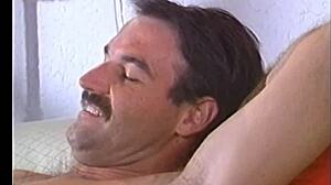 playmate of the month fingers her shaved pussy with big cock masturbation.