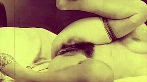 Vintage Grandmother Reveals Her Secret Life With Hairy Pussy