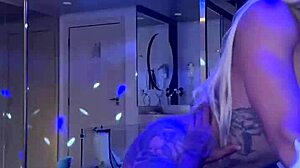 I fucked the blonde slut hard in the hotel