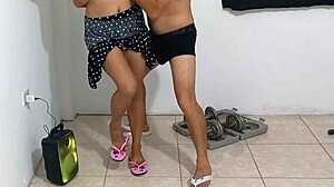 I Fuck My Stepmother Roughly In The Dorm During Her Visit To The Gym