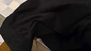 My best friend's mom caught me masturbating with her thong