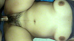 Latina prostitute moans emotionally as I fuck her bent over on balcony in doggystyle