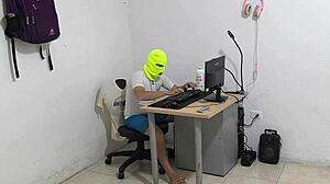 Dirty Neighbor Asks For Cock And Acts Like A Snail.