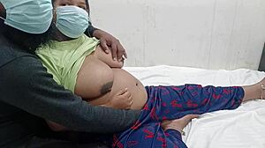 female student seduces teacher with big tits