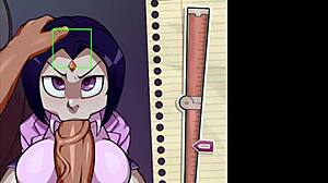 Raven Schoolgirl Gets Ass Destroyed By Monster Cock