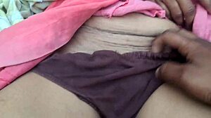south indian aunty enjoys intimate massage session