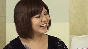 Teen experiences first deep creampie in uncensored JAV casting