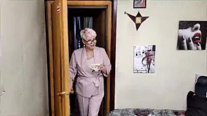 Peter stone explores naked truth with mature pussy handcuffs costumes and big natural tits