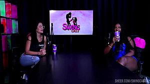 Emily Louise and Tifany Rocha in Lingerie Domination Orgasm!