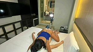 Husband Films Brazuca Fucking Me in Lingerie