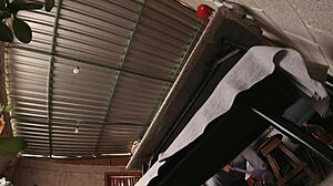 Latina In Short Skirt Gets Upskirt Voyeur Attention