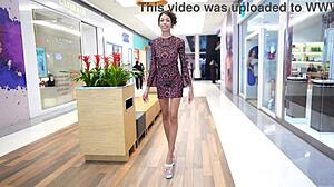 190m slim Japanese-Brazilian beauty OB Honey picked at mall, fucked by 4 huge cocks with DAP anal, foot fetish, huge gapes, ATM, public tease, monster cock