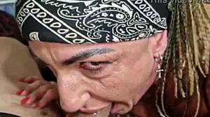 Muscular Bodybuilder Eats Giant Cock While Getting Anal With Big Clit And Ass