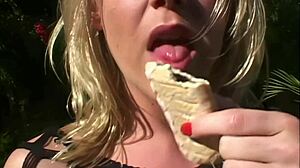 Missy Monroe Loves Jizz and Gaping Ass Hole in Fishnets