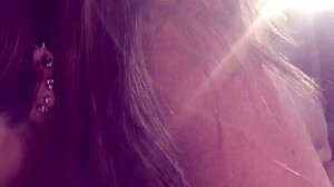 horny latina milf passionately sucks and licks dick!