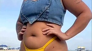 Fiz o Cara Ficar de Pau Duro na Praia?