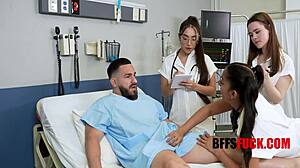 Hot doctors give some cock tlc to patients in hospital roleplay