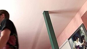 Rough pornstar gets cum on her big tits after doggystyle fucking