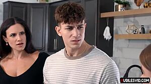 Ladies Swap Family Halloween Boxes With Uncles