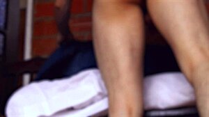 Best friend and cheater exchange soft caresses in cinema