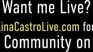 Chubby Cock Sucker Angelina Castro Face Fucks Rock Hard Cock in POV