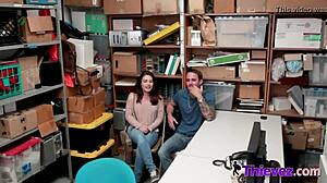 A man gets cuckolded when his girlfriend steals and gets caught