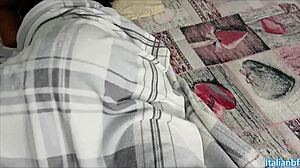 young european gets tricked and touched by stepbrother while sleeping!