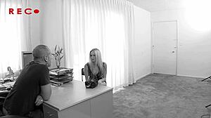 Can tiny blonde Kendi handle this massive white dick?