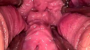 Watch the fist queen get her pussy stretched with a metal ring in this extreme session!