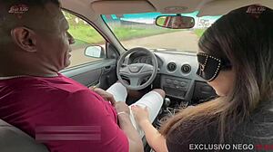 puta puts on mask so husband doesn't recognize her suffering on big cock