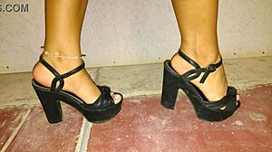 Sol, The Beautiful Latina Virgin, Teases In Miniskirts And Heels