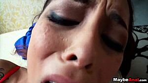 I saw this Miami whore Emily Benjamins trying dick in her ass outdoors, it was so hot! She was picked up and everything.