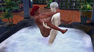 The sims 4 bath