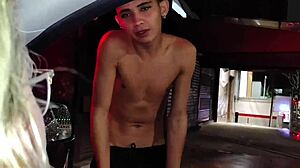 fuck me in the car, stepson!