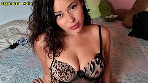 Latina commands intense guided handjob.