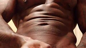 Hallelujah Johnson worships huge BBC with dirty talk and domination intensity