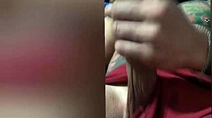 Look at my pierced nipples while I play solo.