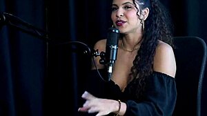 Sweet Karolzinha says, 'I don't do anal, but I love foreplay and sucking,' then dances sensually after trail sex