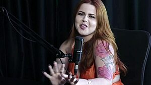 Redhead Slut Shows Huge Tits In Unusual Place